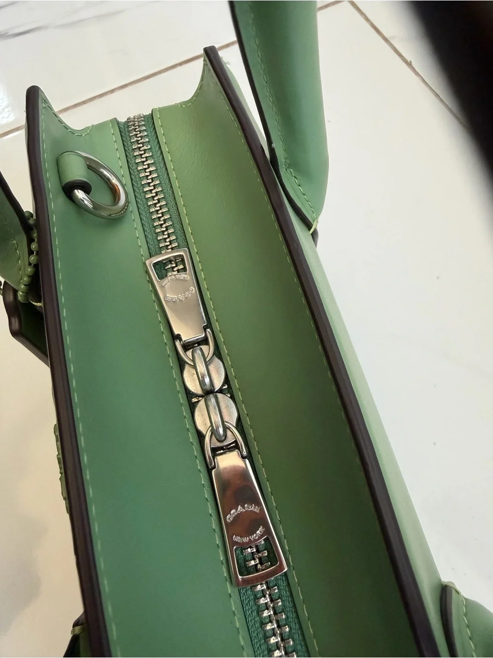 COACH Andrea Carryall Bag In Signature Jacquard/ Canvas